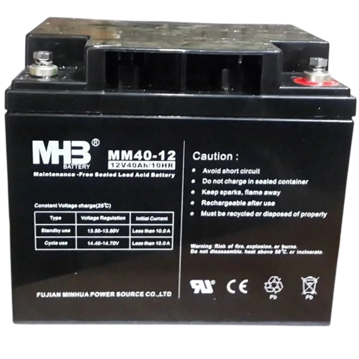 Аккумуляторные батареи для ИБП (UPS) MHB MM40-12
