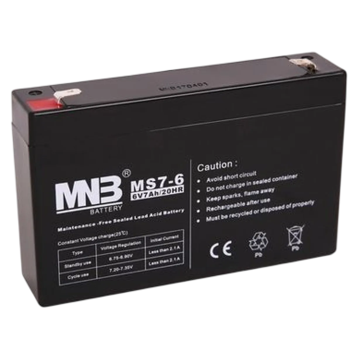 Аккумуляторные батареи для ИБП (UPS) MHB MS 7-6
