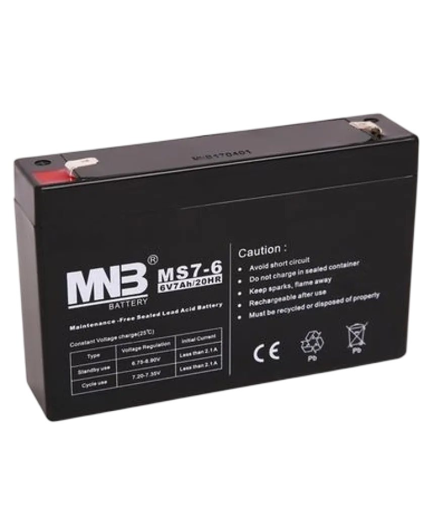 Аккумуляторные батареи для ИБП (UPS) MHB MS 7-6