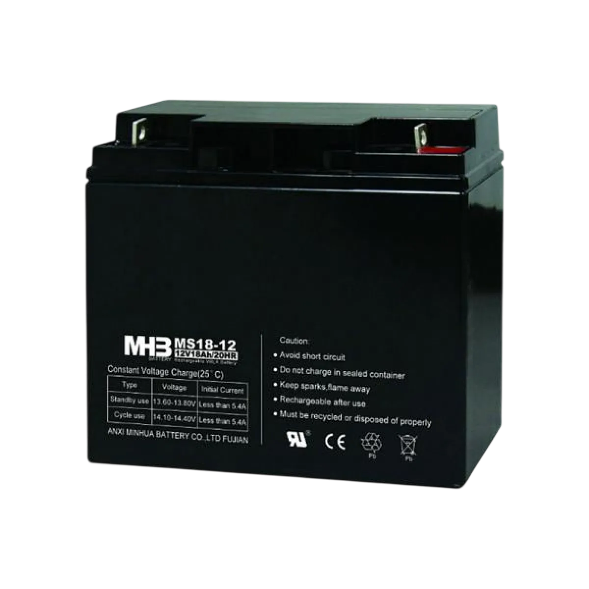 Аккумуляторные батареи для ИБП (UPS) MHB MS18-12