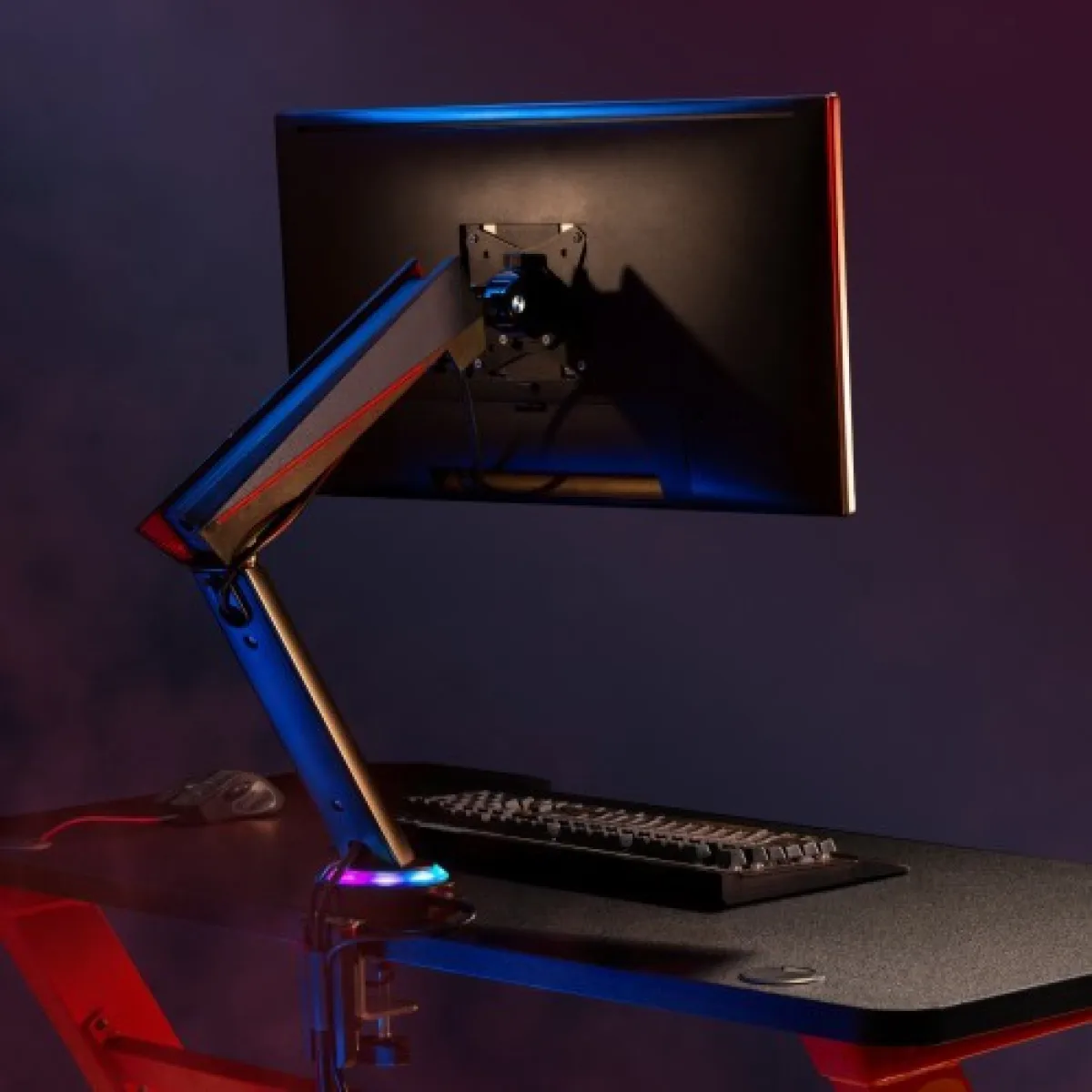 Кронштейн для монитора LUMI (Brateck) LDT39-C012U (17″–32″, до 8 кг, USB) / Black