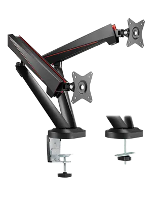 Кронштейн для 2х мониторов LUMI (Brateck) LDT39-C024 (17″–32″, до 8 кг) / Black