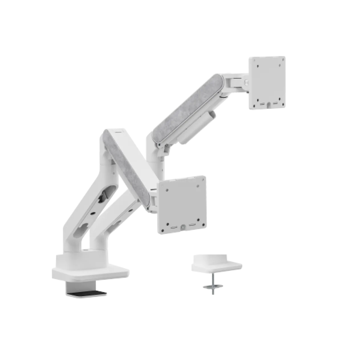 Кронштейн для 2х мониторов LUMI (Brateck) LDT81N-C024 (17″–35″, до 20 кг) / White