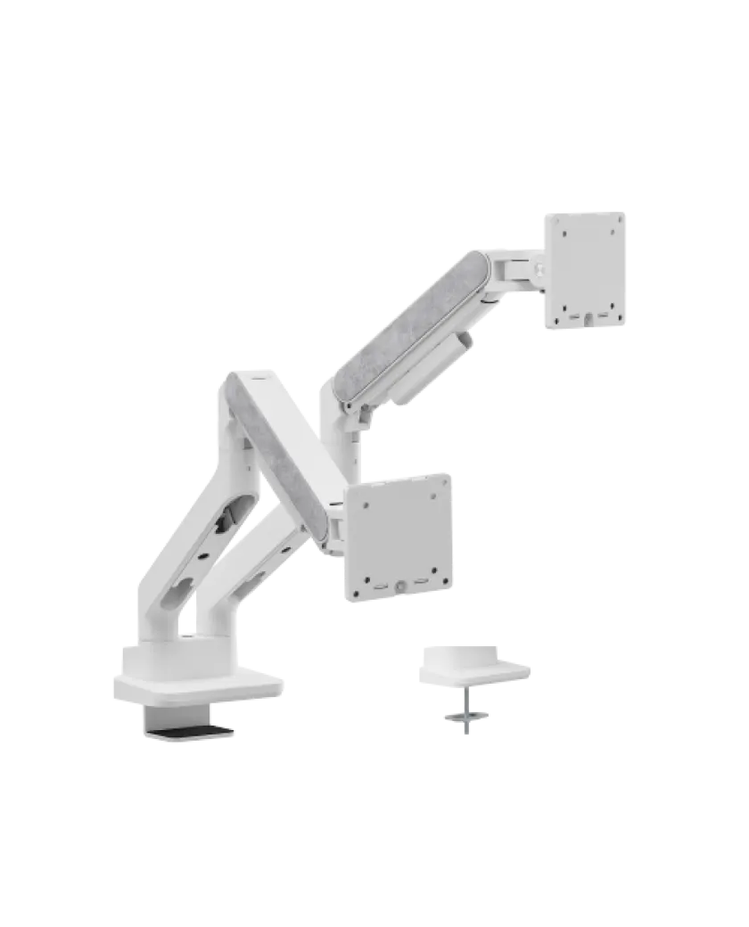 Кронштейн для 2х мониторов LUMI (Brateck) LDT81N-C024 (17″–35″, до 20 кг) / White