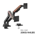 Кронштейн для 2х мониторов LUMI (Brateck) LDT81N-C024 (17″–35″, до 20 кг) / White