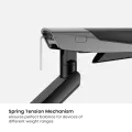 Кронштейн для монитора LUMI (Brateck) LDT85-C012-KP01 (17″–40″, до 12 кг) / White