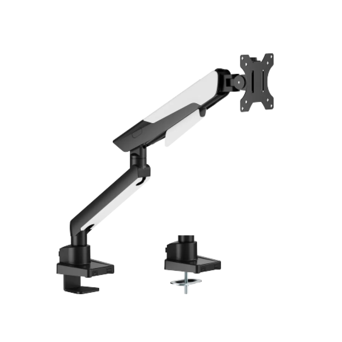 Кронштейн для монитора LUMI (Brateck) LDT85-C012-KP01 (17″–40″, до 12 кг) / White