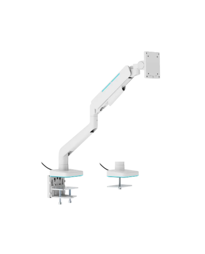 Кронштейн для монитора LUMI (Brateck) LDT85-C012L RGB (17″–49″, до 20 кг) / White