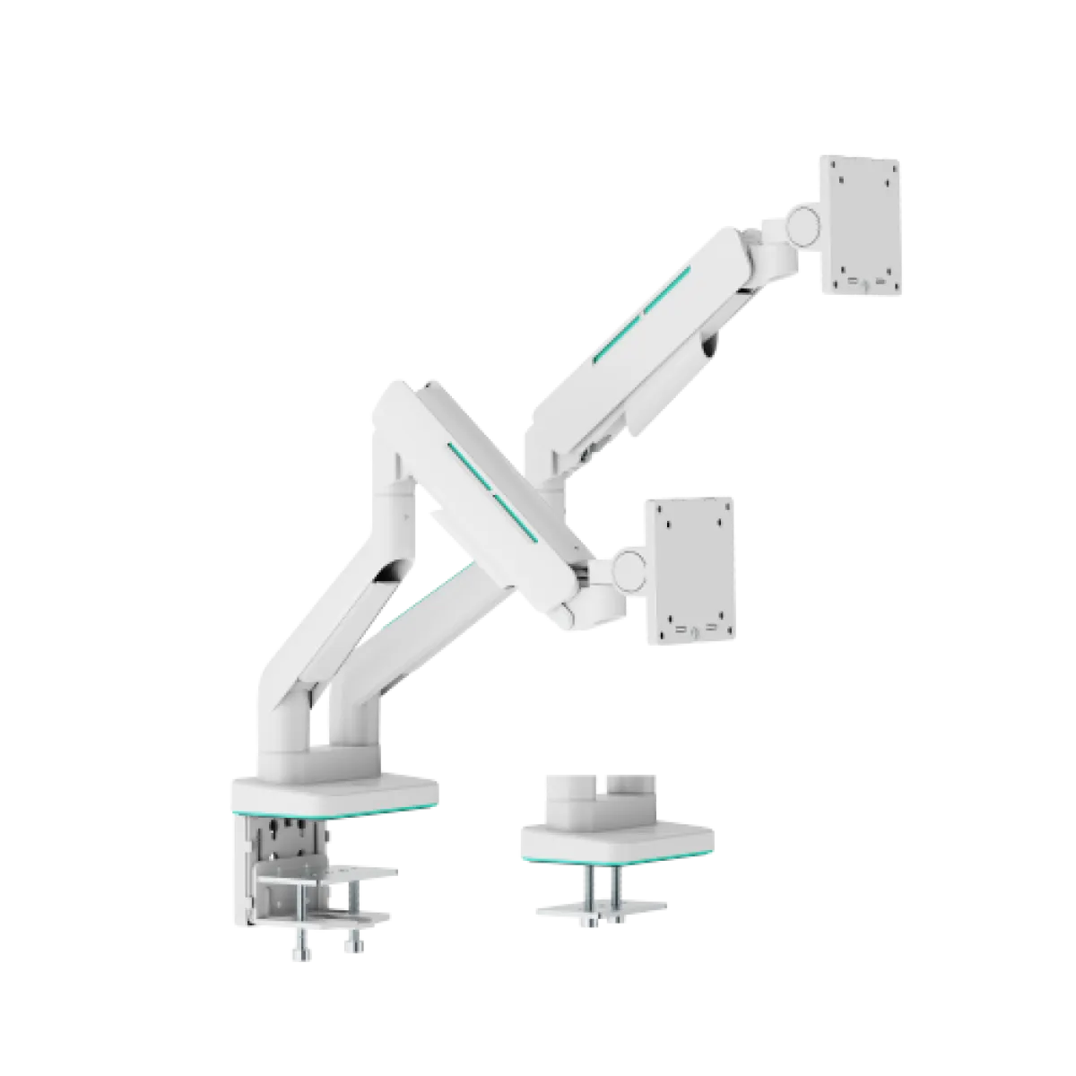 Кронштейн для 2х мониторов LUMI (Brateck) LDT85-C024 (17″–35″, до 20 кг) / White