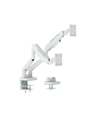 Кронштейн для 2х мониторов LUMI (Brateck) LDT85-C024 (17″–35″, до 20 кг) / White