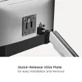 Кронштейн для монитора LUMI (Brateck) LDT93-C012 (17″–45″, до 16 кг) / Black-White
