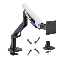 Кронштейн для монитора LUMI (Brateck) LDT95-C012 (24″–57″, до 30 кг) / Black-White