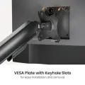 Кронштейн для монитора LUMI (Brateck) LDT97-C012E (17″–32″, до 9 кг) / Black