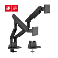 Кронштейн для 2х мониторов LUMI (Brateck) LDT99-C024 (24″–45″, до 27 кг) / White