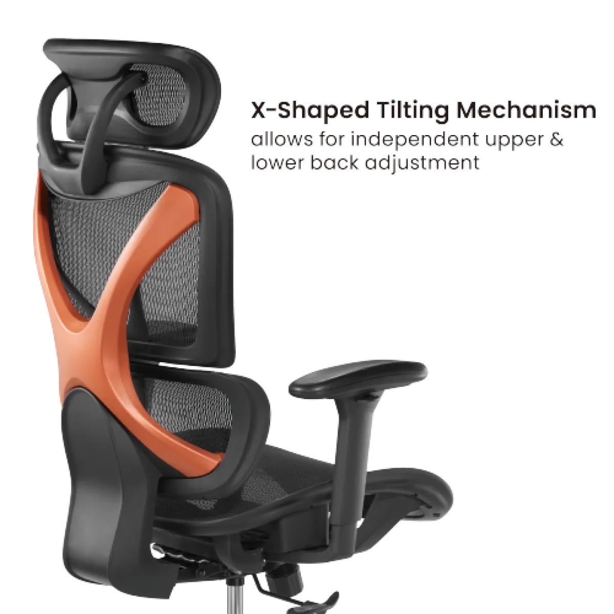 Кресло офисное LUMI SpineX CH05-31 Chair / Black