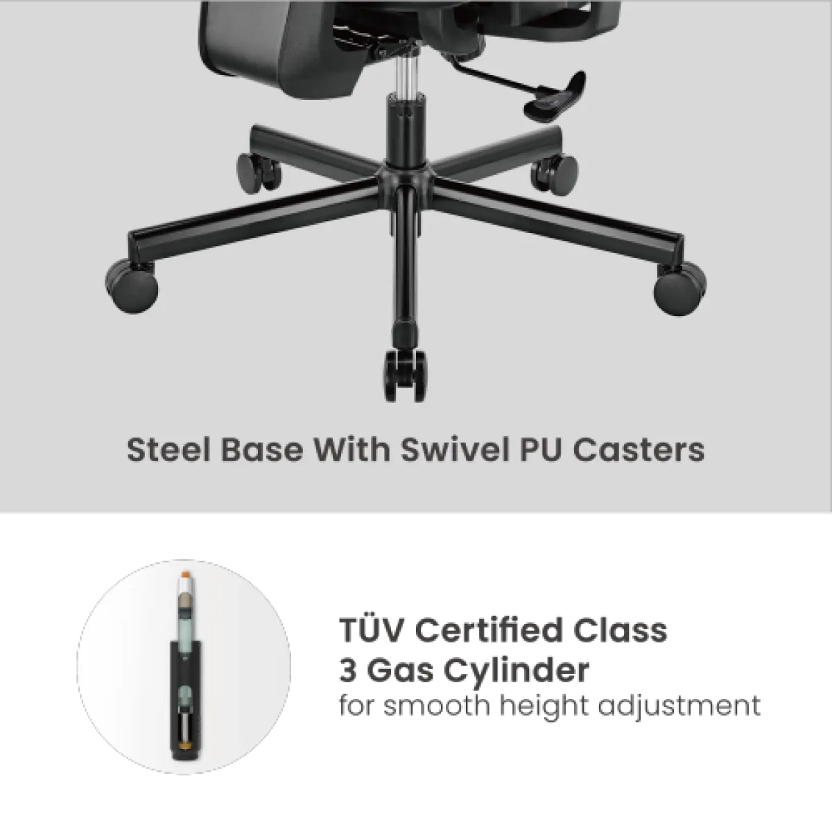 Кресло офисное LUMI SpineX CH05-31 Chair / Black