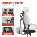 Кресло офисное LUMI CH05-40 Chair / Black