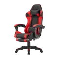 Кресло игровое LUMI CH06-12-04 Gaming Chair с подставкой для ног / Red-Black
