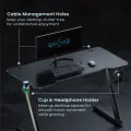 Стол игровой LUMI (Brateck) GMD02E-1 Gaming Desks / Black
