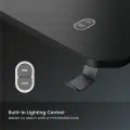 Стол игровой с RGB-подсветкой LUMI (Brateck) GMD02E-2 Gaming Desks / Black