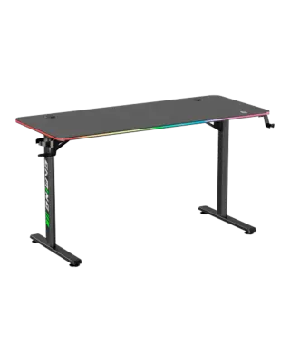 Стол игровой LUMI Brateck GMD08-4 RGB (Black)