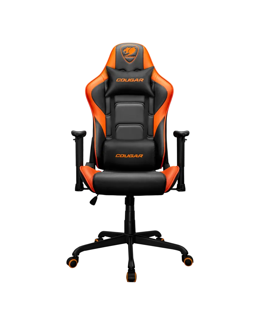 Кресло игровое Cougar Armor Elite / Черный и оранжевый