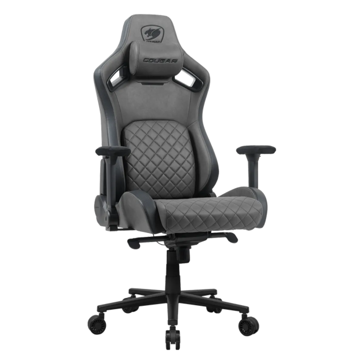 Кресло игровое Cougar Defensor S Jet Gray F / Серый