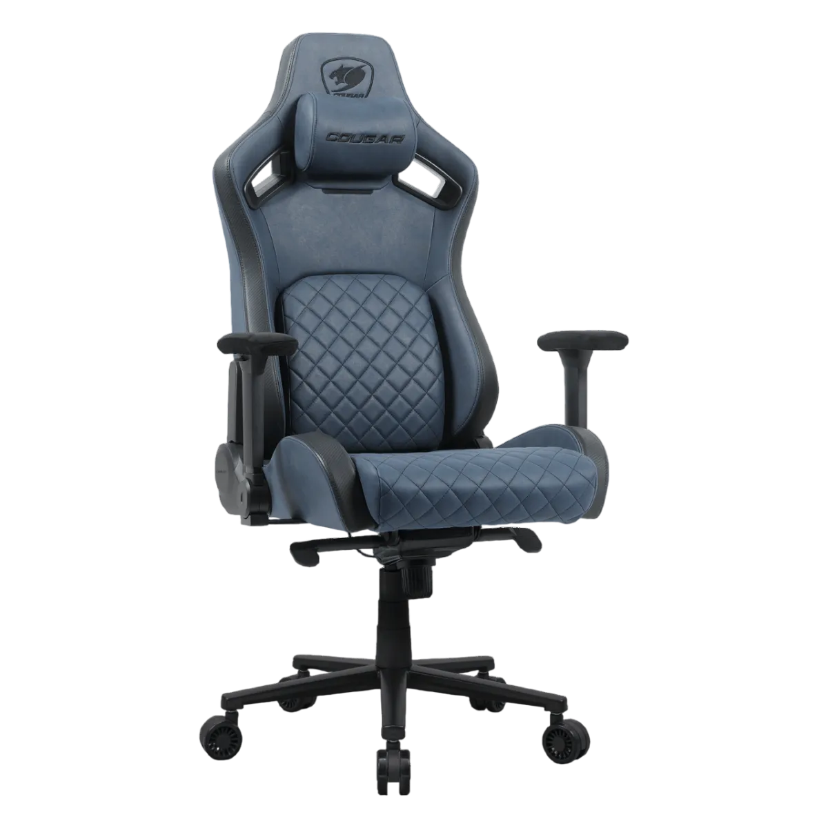Кресло игровое Cougar Defensor S Navy Blue F / Синий