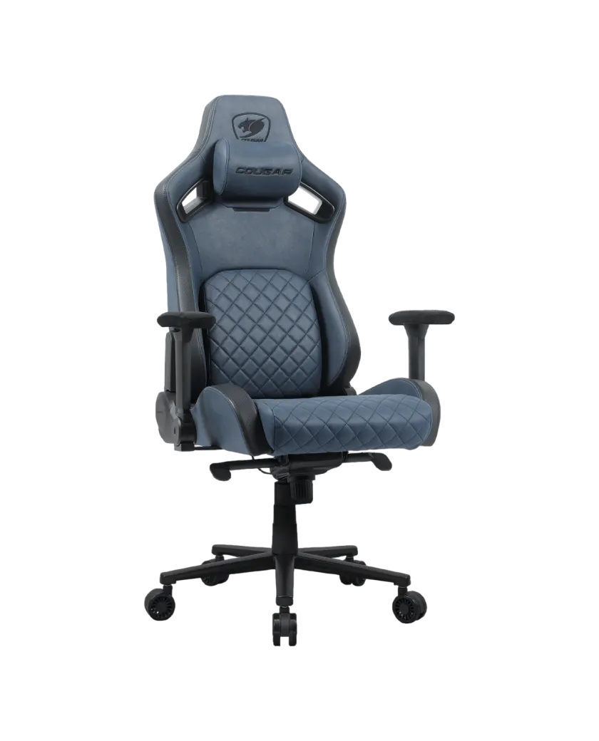 Кресло игровое Cougar Defensor S Navy Blue F / Синий