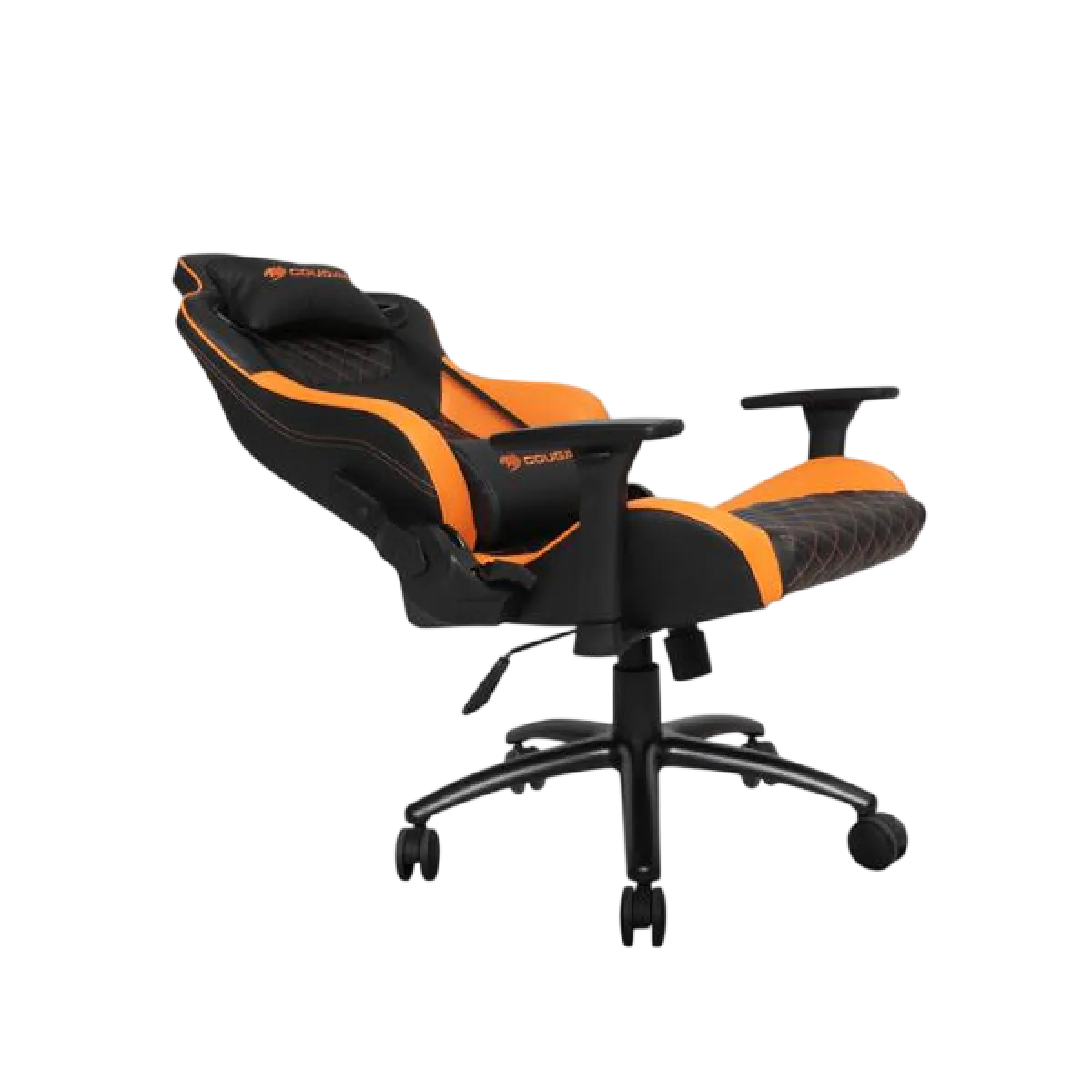 Кресло игровое Cougar Explore S / Черный и Оранжевый