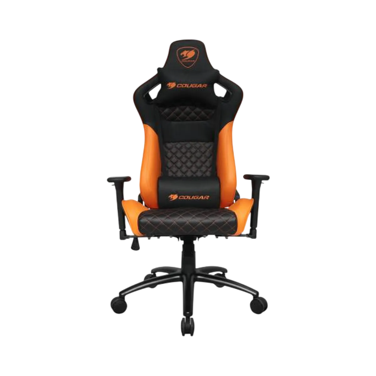 Кресло игровое Cougar Explore S / Черный и Оранжевый