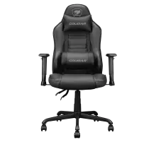 Кресло игровое Cougar Fusion S Black / Черный
