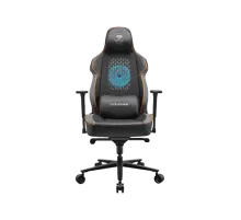 Кресло игровое Cougar NxSys Aero / Чёрный и Оранжевый