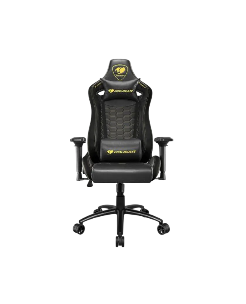 Кресло игровое Cougar Outrider S Royal / Черный и Золотой