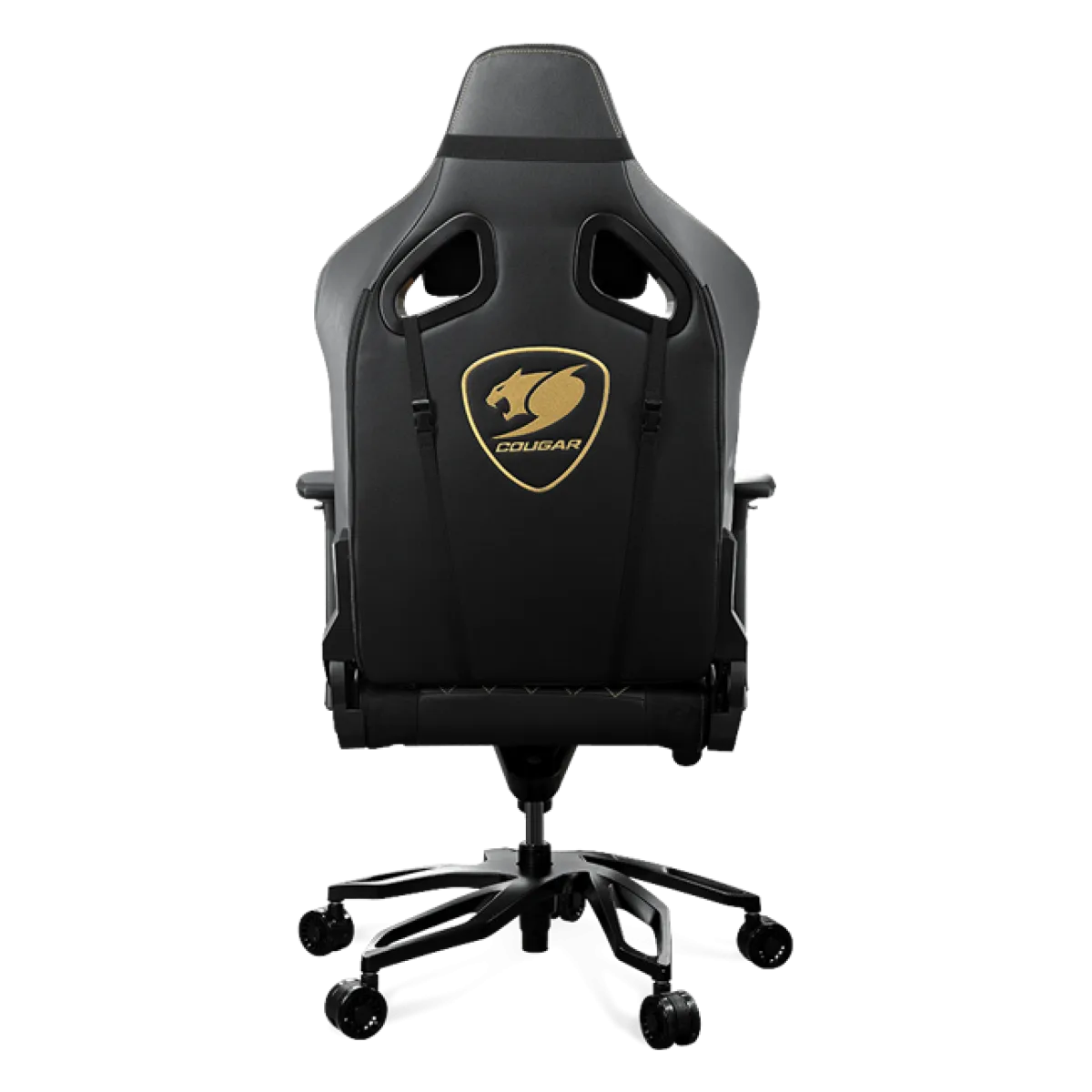 Кресло игровое Cougar Titan Pro V2 Gold F / Чёрный с золотым