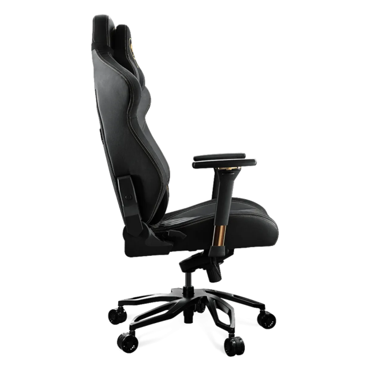 Кресло игровое Cougar Titan Pro V2 Gold F / Чёрный с золотым