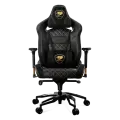 Кресло игровое Cougar Titan Pro V2 Gold F / Чёрный с золотым