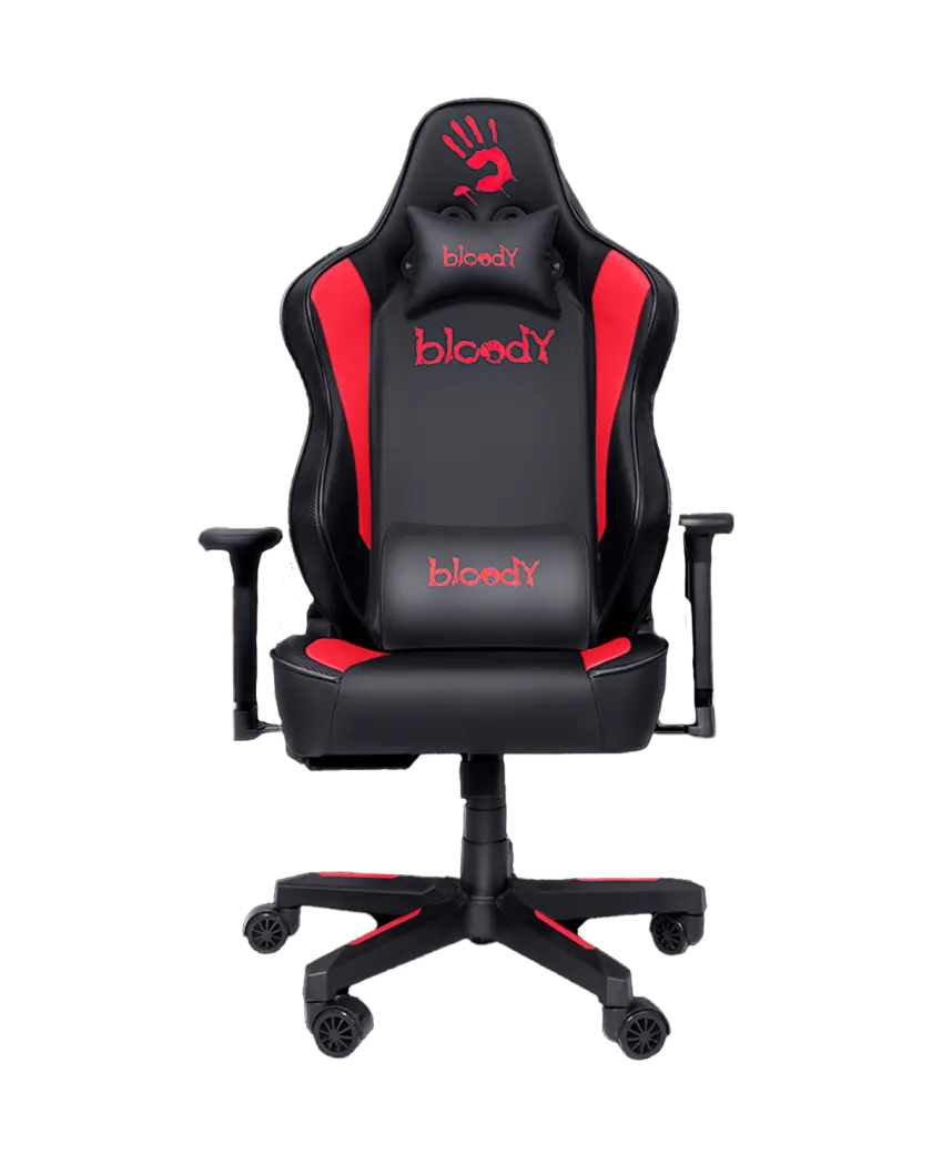 Кресло игровое Bloody GC-330 Gaming Chair / Black+Red