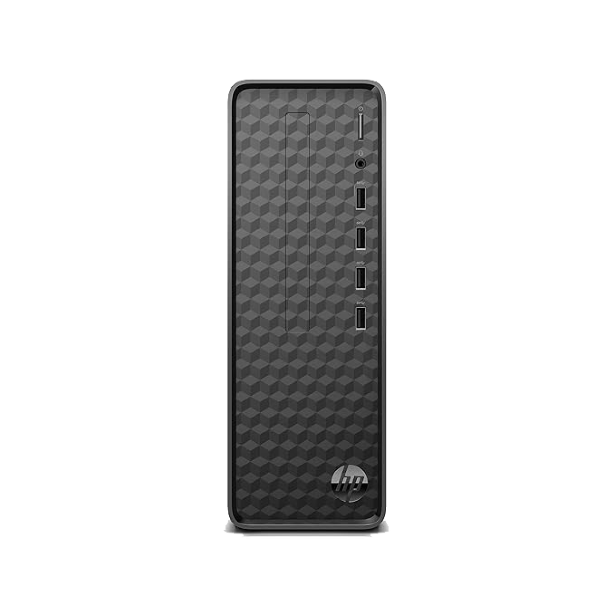 Компьютер HP Slim Desktop S01 (Intel® Core™ i3-12100 / 8GB / 512GB SSD / DVD / Black)
