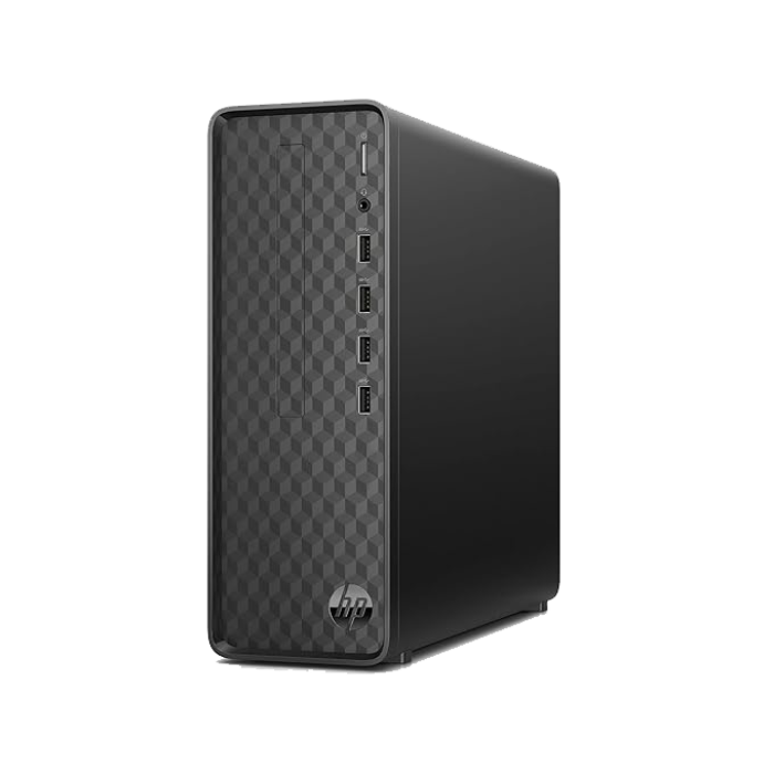 Компьютер HP Slim Desktop S01 (Intel® Core™ i3-12100 / 8GB / 512GB SSD / DVD / Black)
