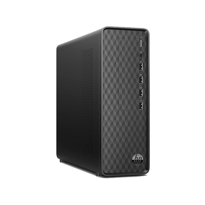 Компьютер HP Slim Desktop S01 (Intel® Core™ i3-12100 / 8GB / 512GB SSD / DVD / Black)