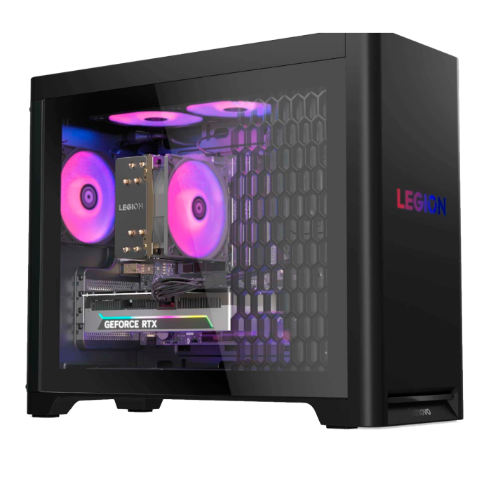 Компьютер игровой Lenovo Legion T5 (AMD Ryzen 7 7800X3D/ 32GB/ 1TB SSD/ RTX 5060Ti 8GB/ Wi-Fi 7/ Eclipse Black)