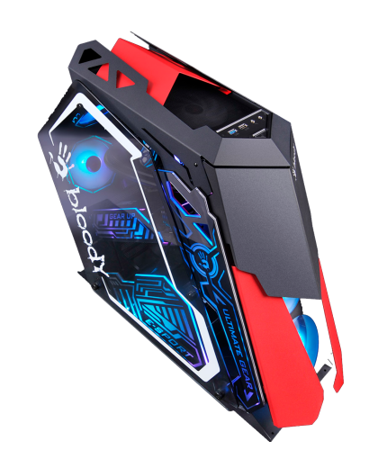 Корпус для ПК Bloody GH-30 Gaming Case / Black+Red