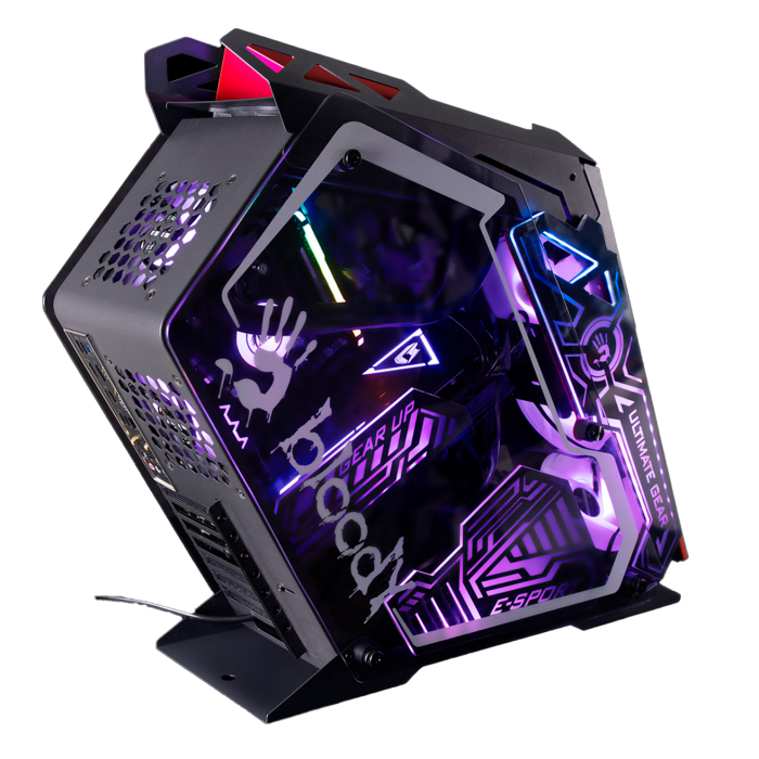 Корпус для ПК Bloody GH-30 Gaming Case / Black+Red