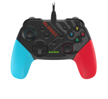 Джойстик проводной Bloody GP30 Wired Gamepad / Blue-Black