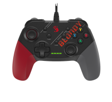 Джойстик проводной Bloody GP30 Wired Gamepad / Red-Black