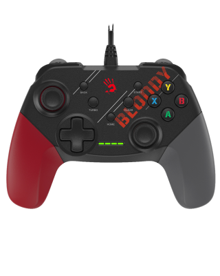 Джойстик проводной Bloody GP30 Wired Gamepad / Red-Black