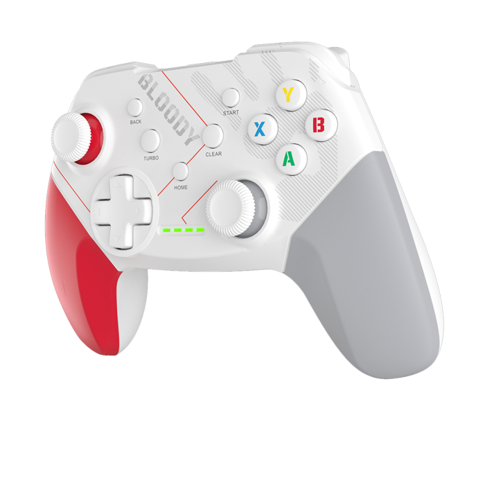 Джойстик беспроводной Bloody GPW50 Wireless Gamepad / Red-White