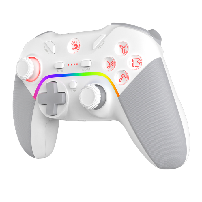 Джойстик беспроводной Bloody GPW70 Wireless Gamepad / White