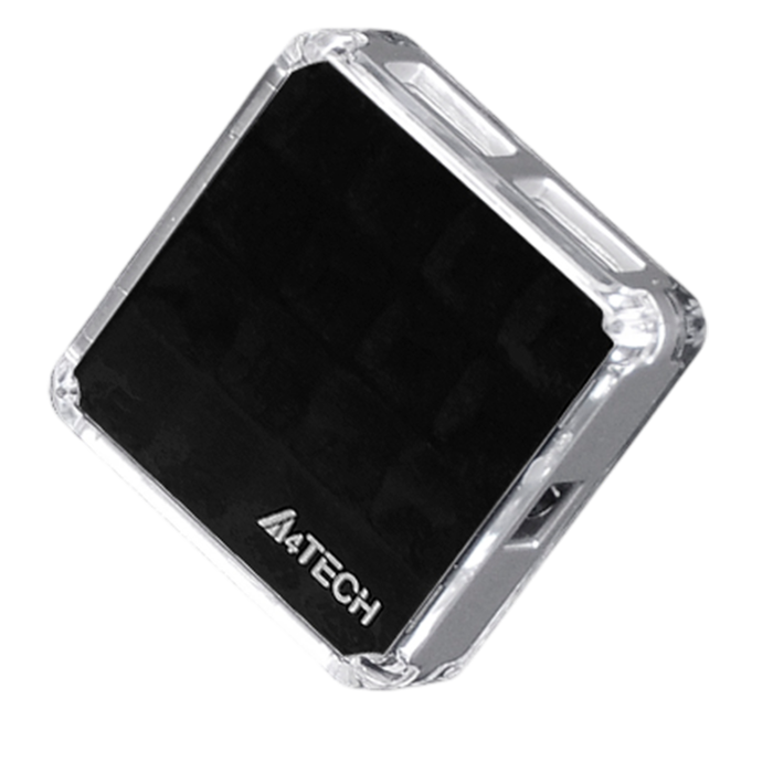 USB HUB A4Tech HUB-56 (4в1) разветвитель Type-A 2.0 / Black